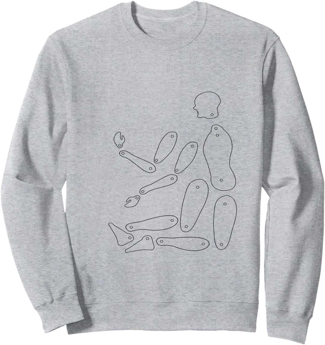 Puppenmacher aus Papier Sweatshirt