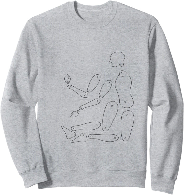 Puppenmacher aus Papier Sweatshirt