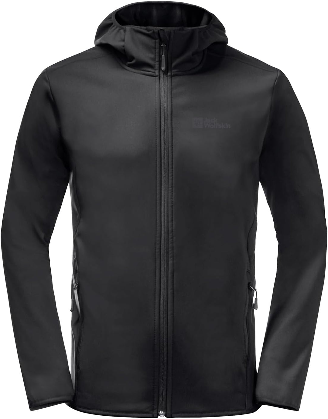 Jack Wolfskin Herren Bornberg Hoody M Softshelljacke S Schwarz, S Schwarz