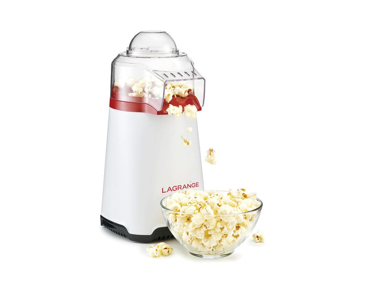 LAGRANGE 259003 popp' Y Popcorn-Gerät weiss/rot 1200 W