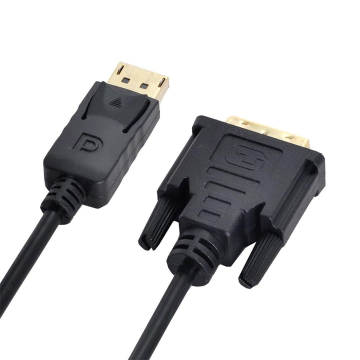 xiwai DP-Stecker-Quelle auf DVI-Stecker, DisplayPort Single-Link-Videokabel, für DVI-Monitor 1,8 m D