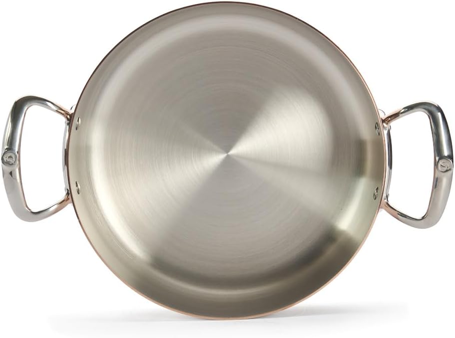 DE BUYER Bratentopf, Edelstahl, Silber, 28 cm, 6241.28 27.9 x 20.1 x 10.9 cm, 27.9 x 20.1 x 10.9 cm