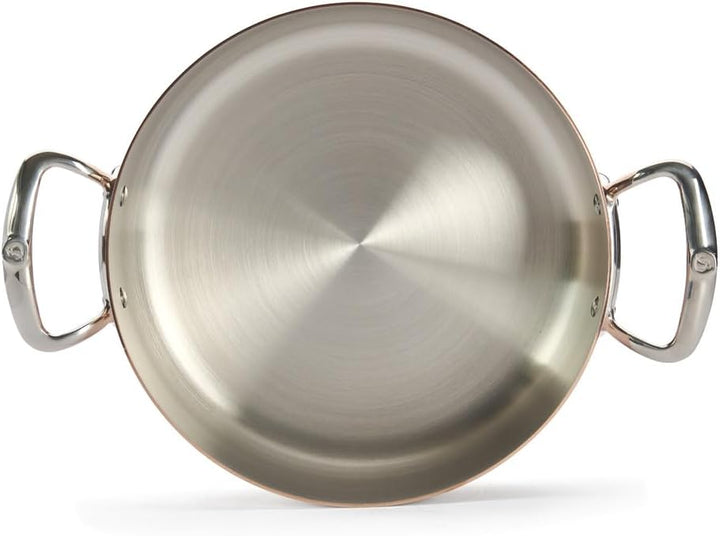 DE BUYER Bratentopf, Edelstahl, Silber, 28 cm, 6241.28 27.9 x 20.1 x 10.9 cm, 27.9 x 20.1 x 10.9 cm