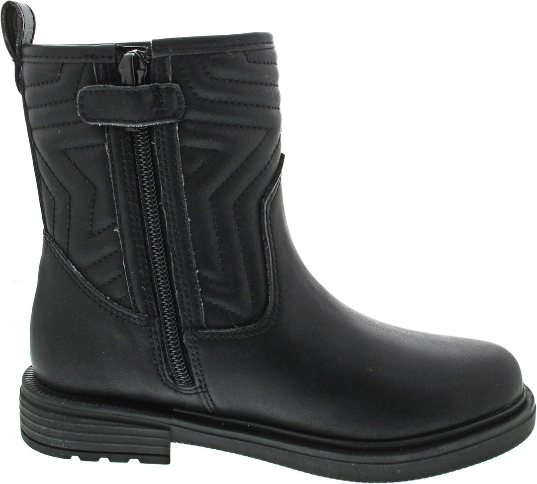 Geox Mädchen J Eclair Girl A Stiefeletten 30 EU Schwarz, 30 EU Schwarz