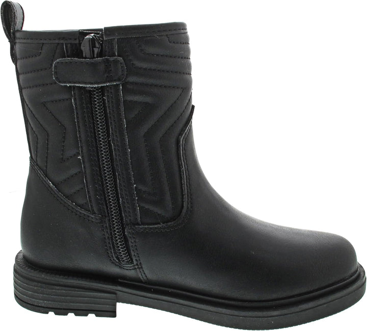 Geox Mädchen J Eclair Girl A Stiefeletten 30 EU Schwarz, 30 EU Schwarz