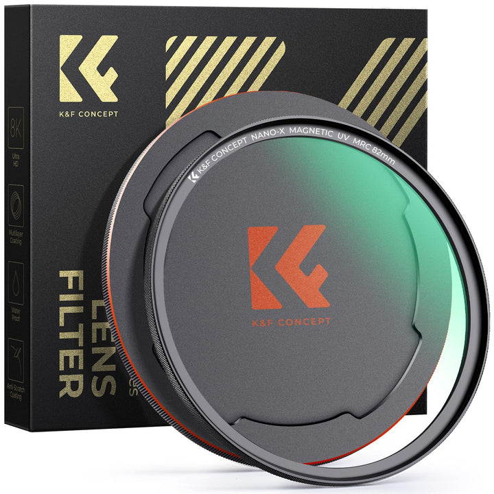 K&amp;F Concept X-Serie 55MM Magnetischer MCUV Filter mit Objektivdeckel Schutzfilter Ultraviolett-Filte