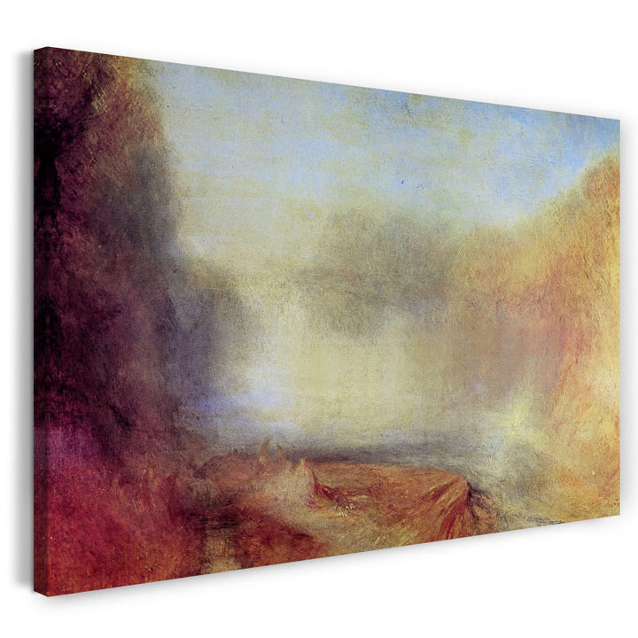 Printed Paintings Leinwand (80x60cm): William Turner - Falls of The Clyde 80x60 cm, 80x60 cm