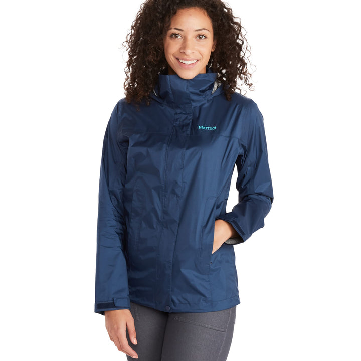 Marmot Damen Precip Eco Jacke Regenjacke Hardshelljacke S Arctic Navy, S Arctic Navy