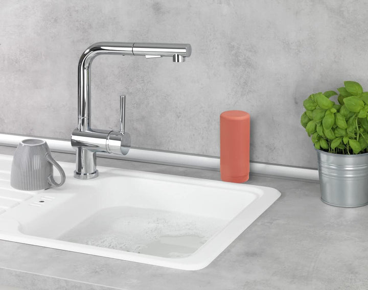 WENKO Spülmittelspender Easy Squeez-e, hochwertiger Spender für Spülmittel in der Küche, einfach Dos