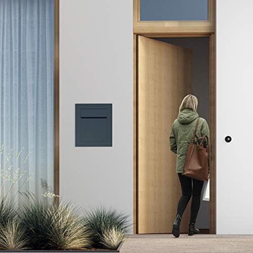 Unterputz-Briefkasten, Design Einbaubriefkasten Bari Edelstahl - Bravios