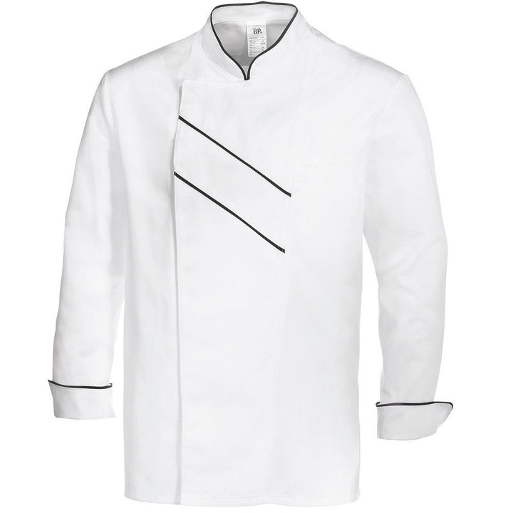 BP Gourmet 1538-400-2132 Kochjacke - Langarm - Mit Lüftungsschlitzen - Normale Passform - Grösse: 52
