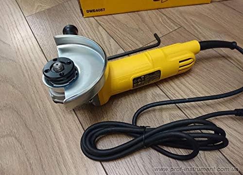 DeWalt Winkelschleifer (800 W, 125 mm Scheiben-ø, Wiederanlaufschutz, Sanftanlauf, für alle Standard