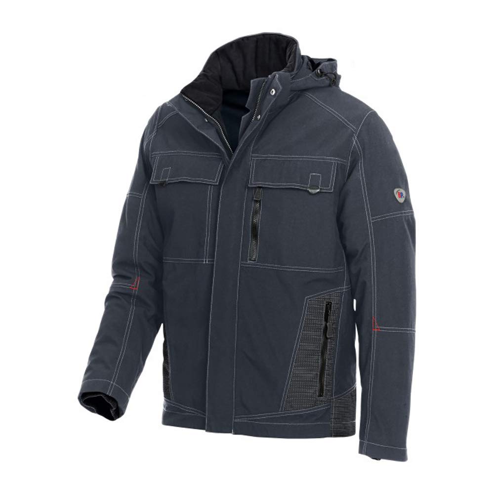 BP 1875-888-56-XS Wetterfeste Arbeitsjacke, Vollständig gepolstert mit thermisch gestepptem Futter,
