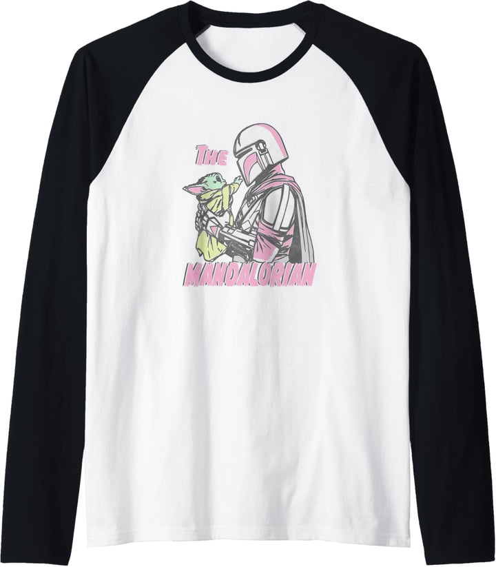 Star Wars: The Mandalorian & The Child Pick Up Pink Tones Raglan