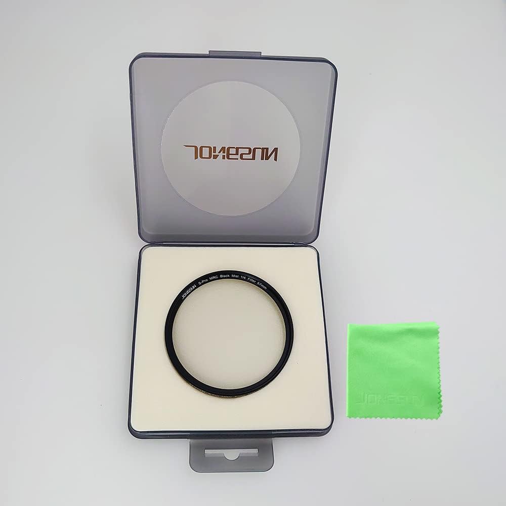 JONGSUN S-Pro MRC Black Mist 1/4 Filter 67mm, Schwarzer Soft Pastell Traum Film Spezialeffekte Filte