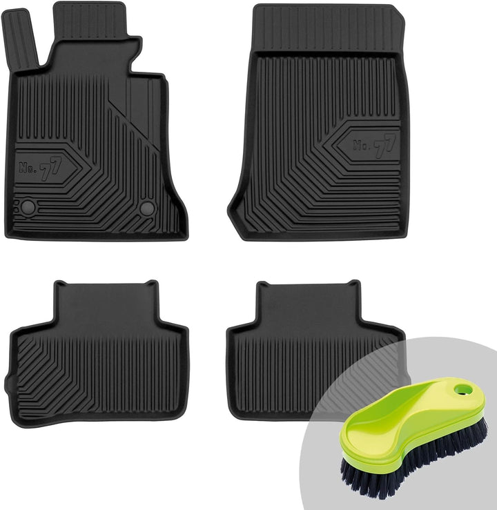 FROGUM No.77 Gummimatten Ganzjahresset von Auto Fussmatten Autofussmatten für Mercedes-Benz GLK X204