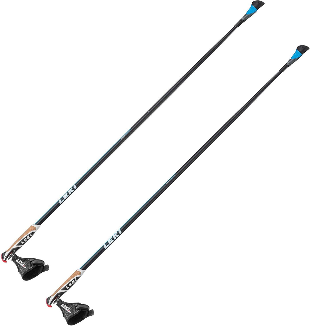 LEKI Smart Comp Nordic Walking Stock 130 Schwarz, 130 Schwarz