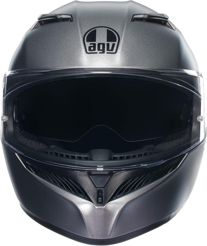 AGV - K3 E2206 MPLK Motorradhelm, Herren Integralhelm, ECE Vollvisierhelm mit Schweissabsorption, Sp