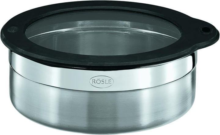 RÖSLE Dose mit Frischhaltedeckel, Hochwertige Dose zum Aufbewahren von Lebensmitteln, hygienisch und