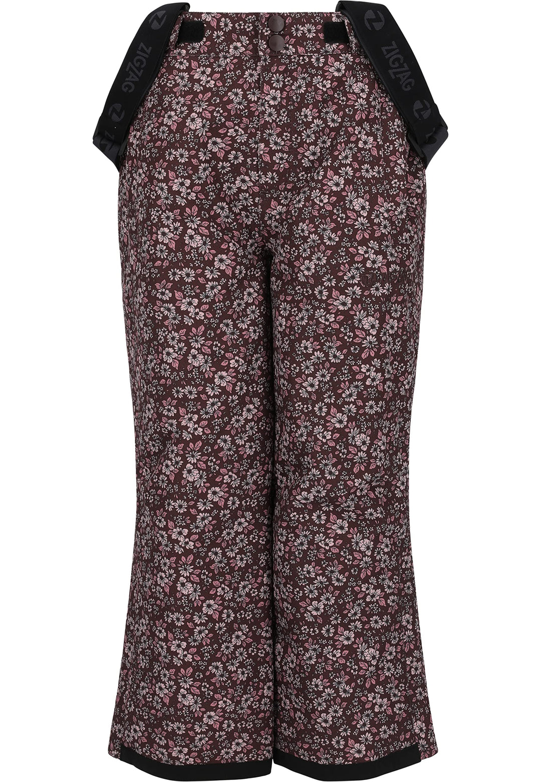 ZIGZAG Kinder Skihose 'Soho' mit 10.000 mm Wassersäule Robuste Skihose mit abnehmbaren Hosenträgern