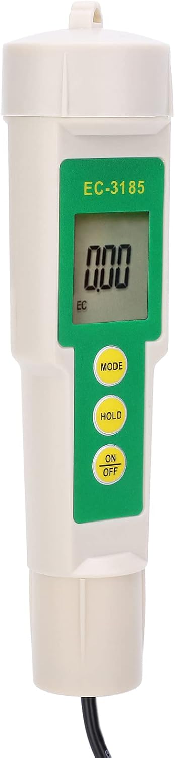 EC CF TDS 3-in-1-Bodentester EC-3185 Bodenmessgerät Bodenanalysegerät Pflanzenpflegetool für Den Gar