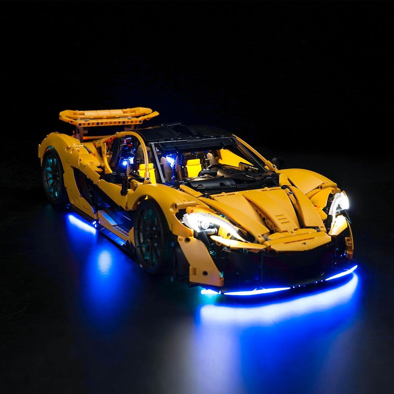 Licht Set Kompatibel mit Lego Technic McLaren P1 (Kein Modell), Dekorationsbeleuchtungsset Compatibl