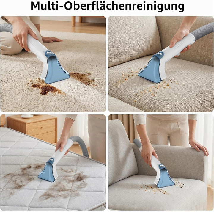 Tragbare Teppich- und Polsterfleckenreiniger-Maschine, 500 W, leistungsstarker Saugfleckenentferner