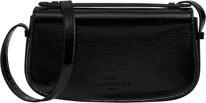 Liebeskind Berlin SADIE NAPLACK Crossbody, Small (HxBxT 15cm x 23.5cm x 6.5cm), Black