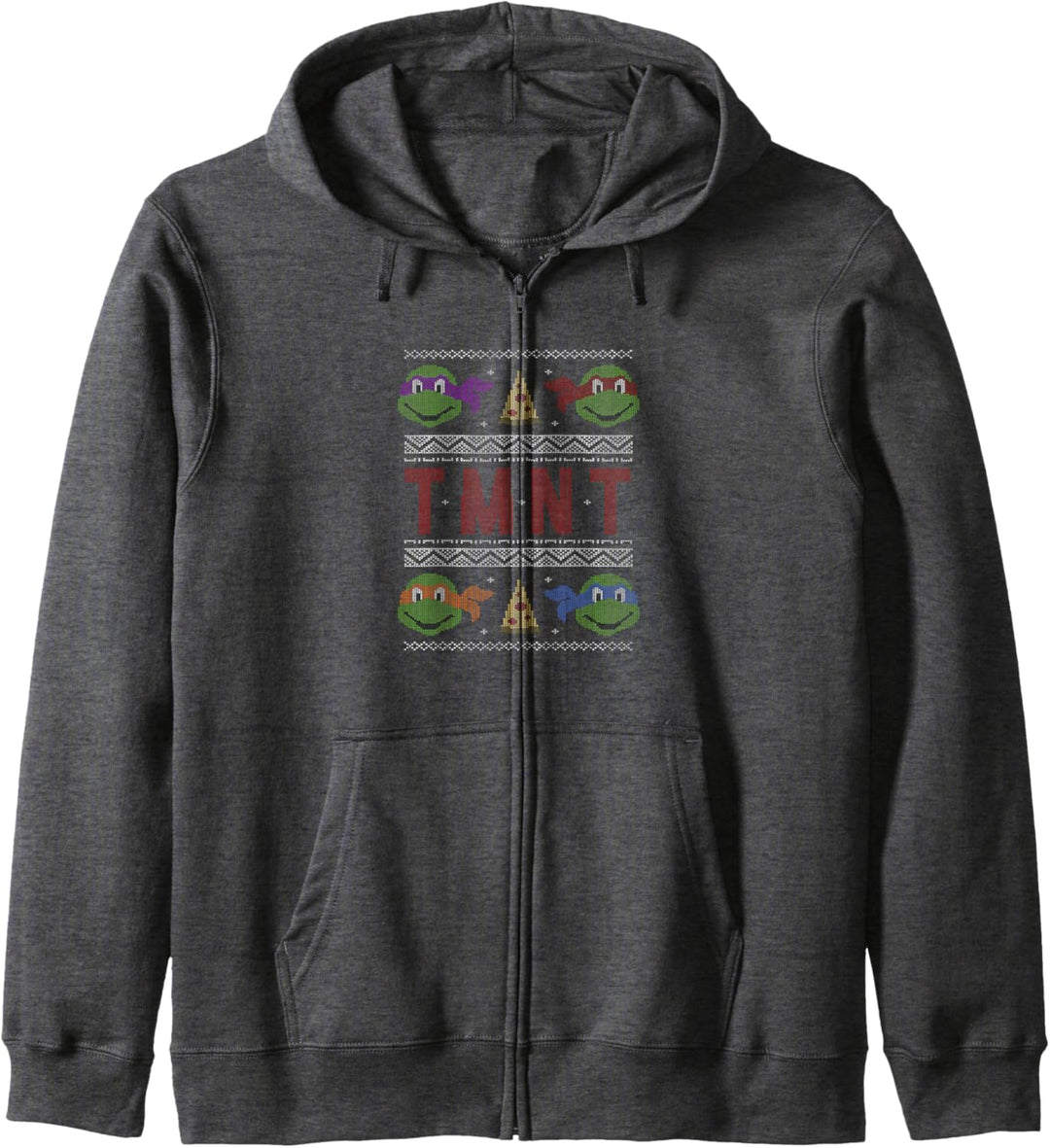 Teenage Mutant Ninja Turtles TMNT Ugly Sweater Kapuzenjacke