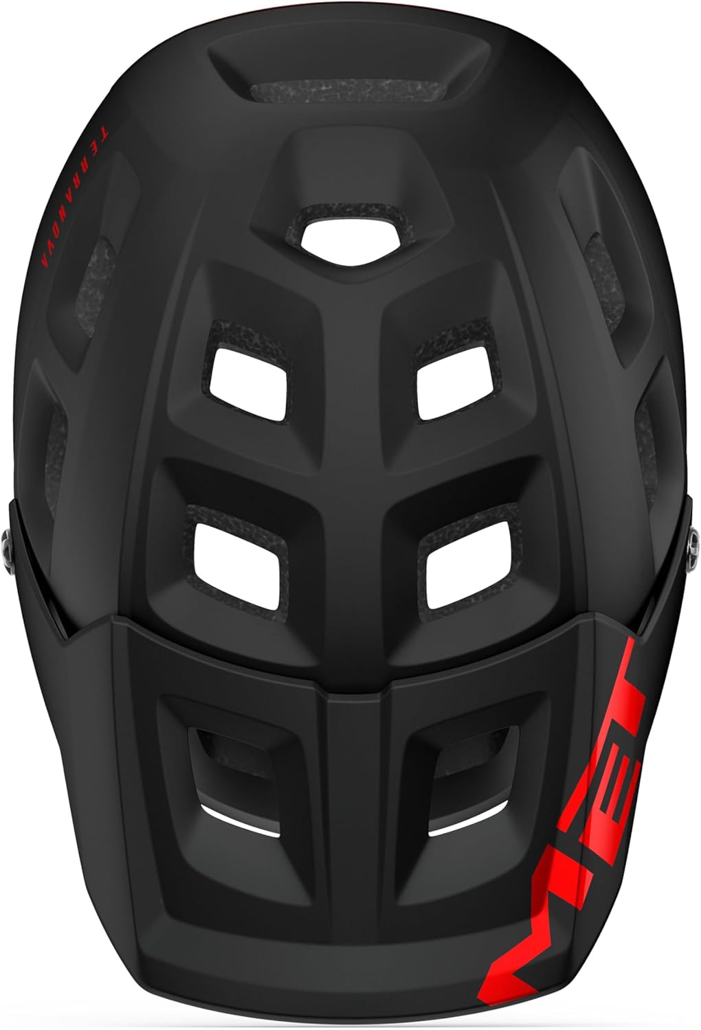 MET Fahrradhelm Terranova 2020 rot schwarz / rot M, schwarz / rot M