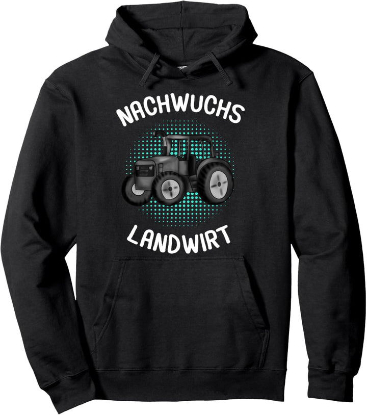 Nachwuchs Landwirt Junge Bauer Traktor Motiv Trecker Pullover Hoodie