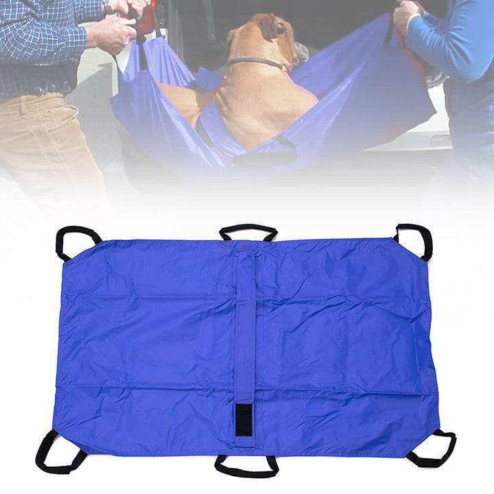 60KG Tragbare Tiertrage Faltbar Haustiertrage Haustiertransportbahre Anti Biss Foldable Haustier Hun