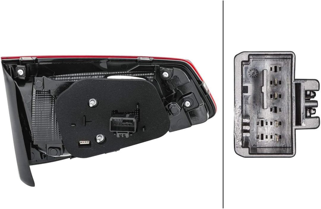 HELLA 2TZ 011 890-081 Heckleuchte - LED - rechts - für u.a. VW Passat Variant (3G5, CB5) - Comfortli