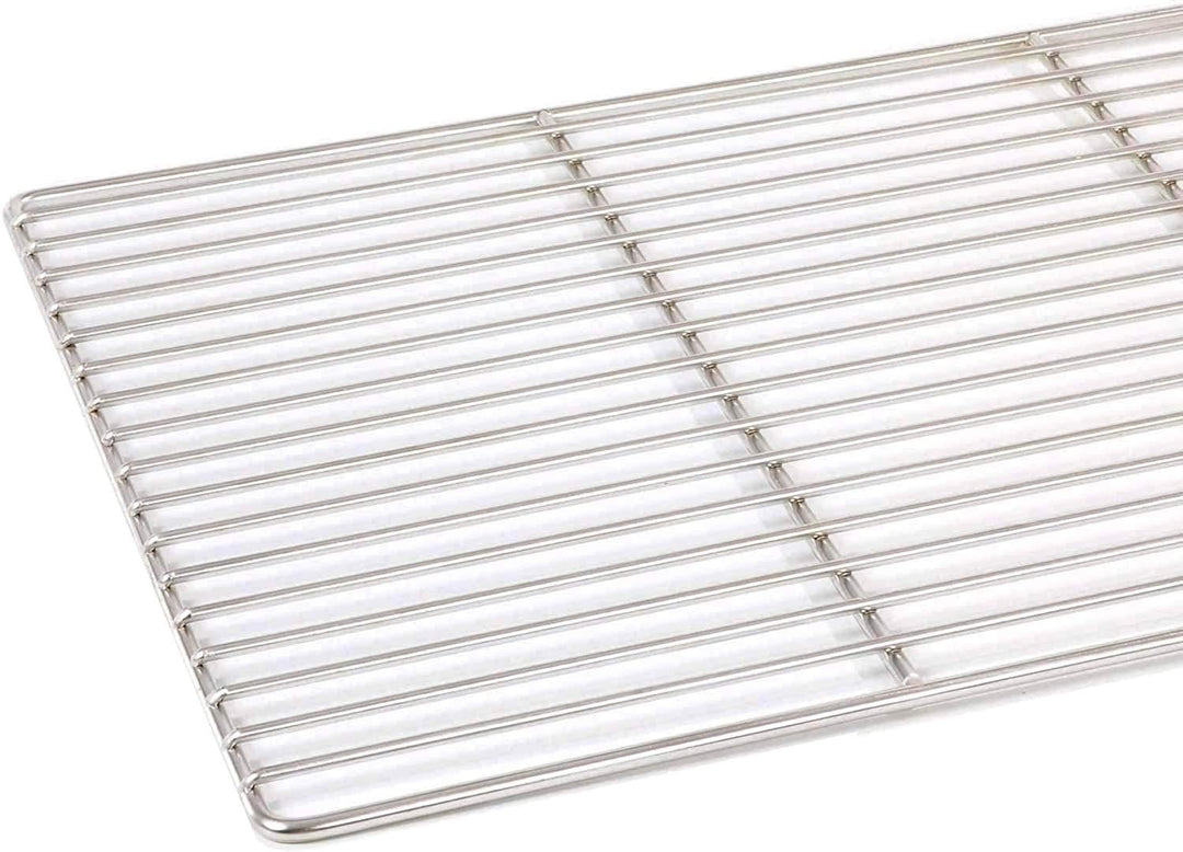 Grillrost 60 x 44 cm aus Edelstahl rostfrei und elektropoliert