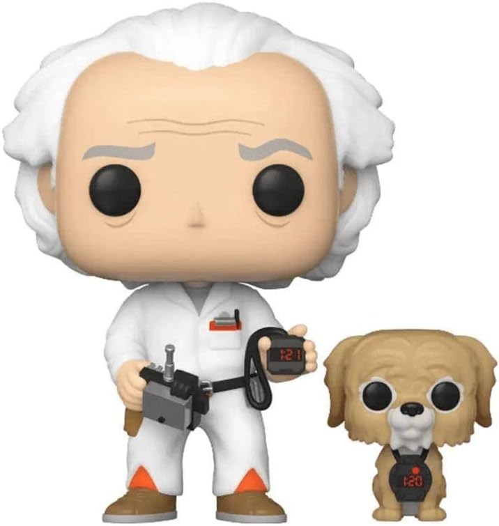 Funko Pop! Back To The Future Doc & Einstein Walmart Exklusive Vinyl-Figur