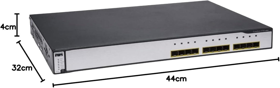 Cisco Systems Catalyst 3750G-12S SMI Switch Giga 12 x MiniGBIC 19