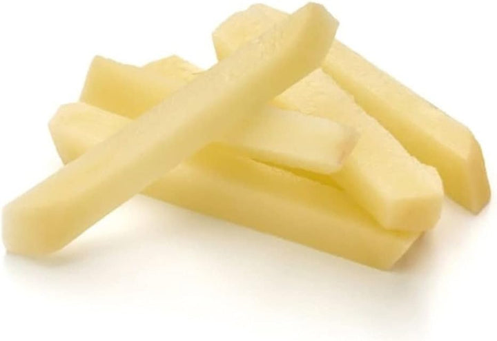 Baumalu - Kartoffeln Schneider aus Edelstahl - Masse 12,5 x 26,5 x 11 cm - 2 Austauschbare Gitter (8