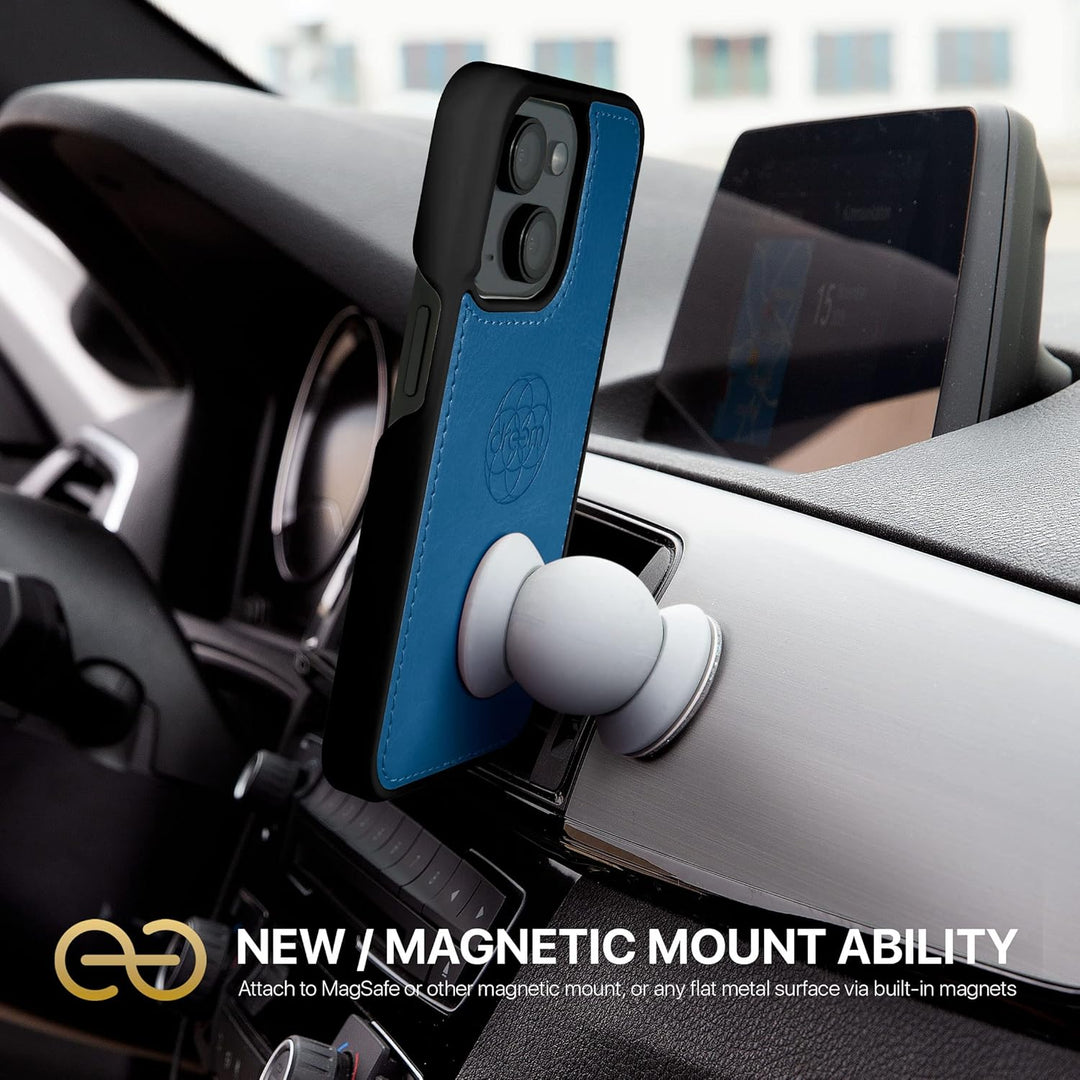 Dreem Fibonacci iPhone 14 Plus Brieftaschen-Etui / 2-in-1 stossfestes Etui und abnehmbares Folio aus