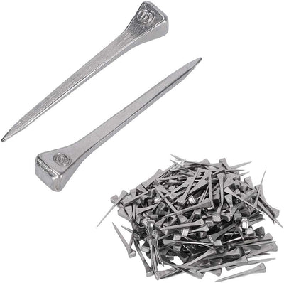 250 Stück 4,8 cm Hufeisennägel Hufeisen Nägel Steel Horseshoe Nails Hufeisennägel Zubehör für Pferde