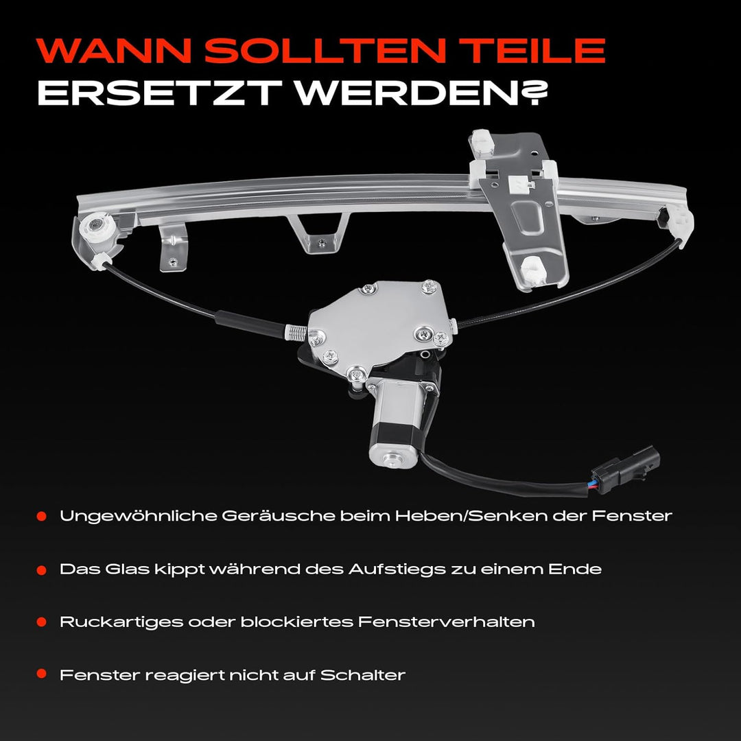 Frankberg Fensterheber Mit Motor Vorne Links Kompatibel mit Grand Cherokee II WJ, WG Alle Motoren SU