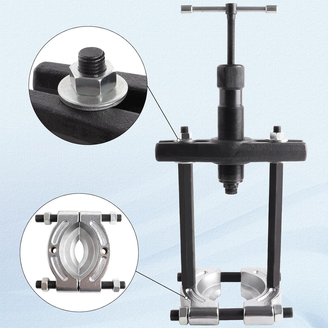 Hydraulischer Abzieher Satz 2-armig und 3-armig, 22-TLG. 10 Tonnen Abziehkraft, Zahnradzieher Entfer
