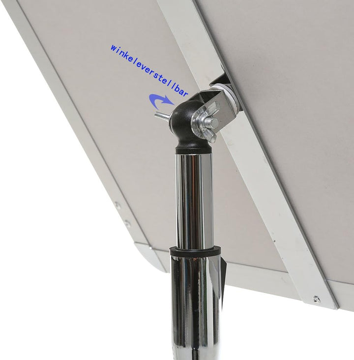 Loywe Infoständer Plakatständer DIN A3 Rondo für Plakate mit 420x300 mm, Ständer aus Metall Höhe Ver