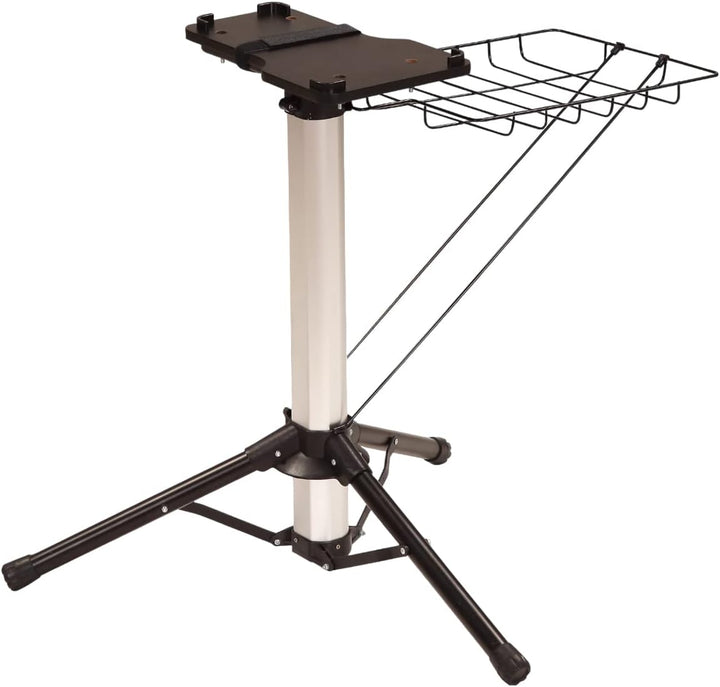 Speedypress Bügelpressenständer für die Mega Silber Dampfbügelpresse 64cm, Silberfarben/Schwarz