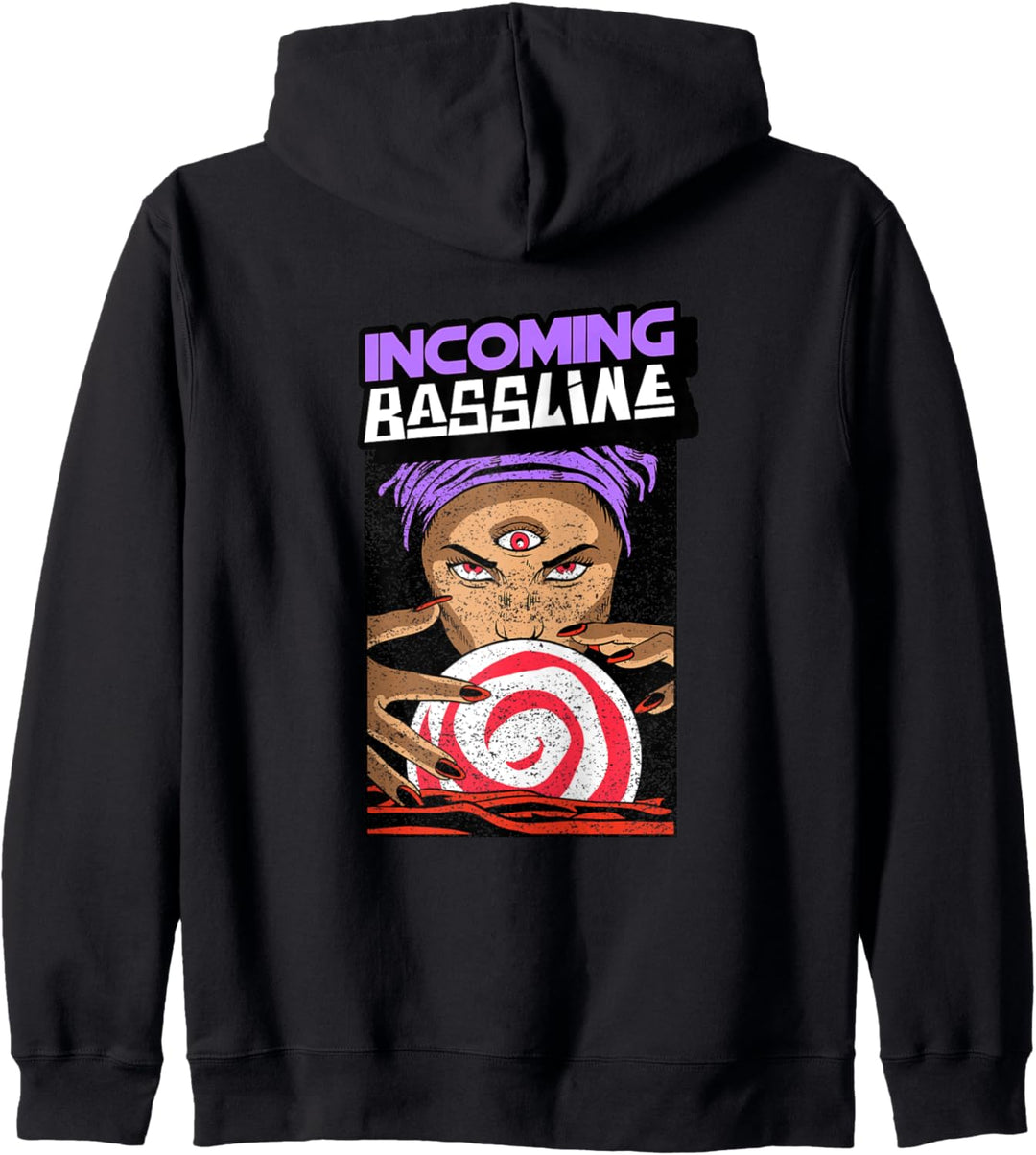 Junglist DnB Drum Und Bass Dubstep Bassline Kapuzenjacke