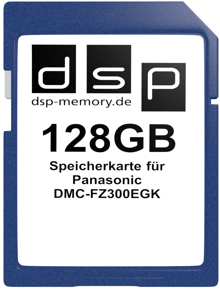 128GB Speicherkarte für Panasonic DMC-FZ300EGK, 128GB