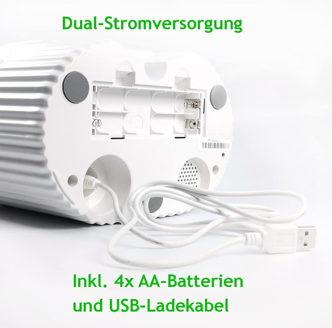 Tierisch Smart Futterautomat für Katze mit Zeitschaltuhr, automatischer Futterspender 3L, Dual-Strom