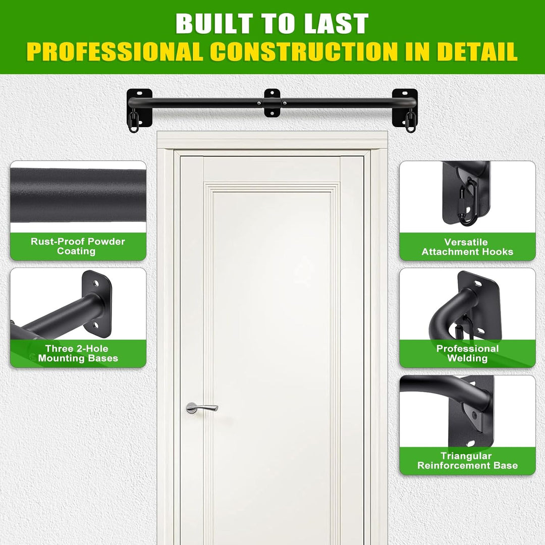 SELEWARE klimmzugstange türrahmen klimzugststange wand - Wandmontage Latzugstangen Home Gym Workout