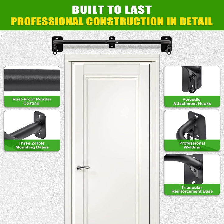 SELEWARE klimmzugstange türrahmen klimzugststange wand - Wandmontage Latzugstangen Home Gym Workout