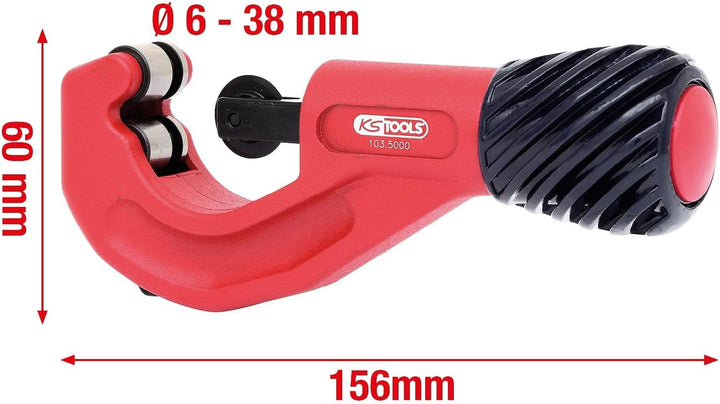 KS Tools 103.5000 Teleskop-Rohrabschneider, 6-38mm, 156mm
