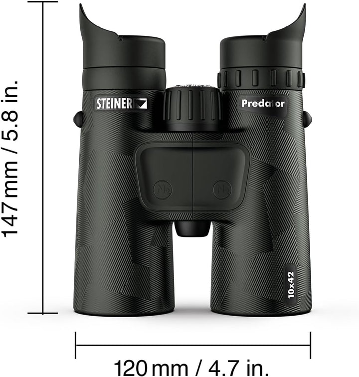 Steiner Predator Series Jagd-Fernglas, 10 x 42 10x42 neues Modell, 10x42 neues Modell